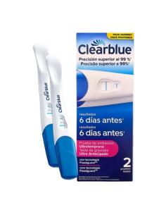 CLEARBLUE EARLY TEST EMBARAZO 6 DIAS ANTES 2 UNIDADES