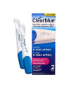 CLEARBLUE EARLY TEST EMBARAZO 6 DIAS ANTES 2 UNIDADES